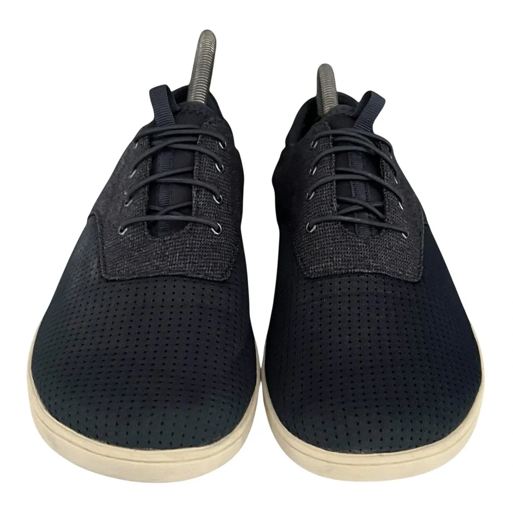 OluKai Nohea Moku Mens 9 Night Navy Blue Mesh Boat Shoes Sneakers‎ 10283-6H6H